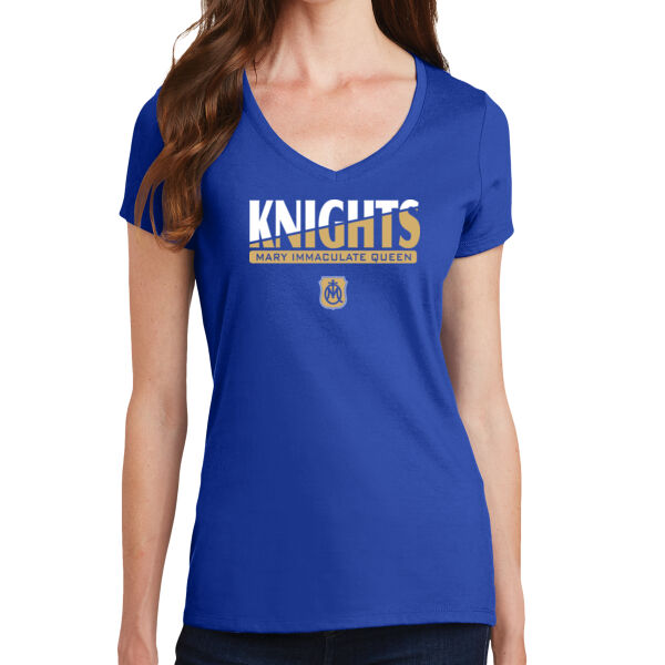 Two Color Knights Ladies T-shirt Thumbnail