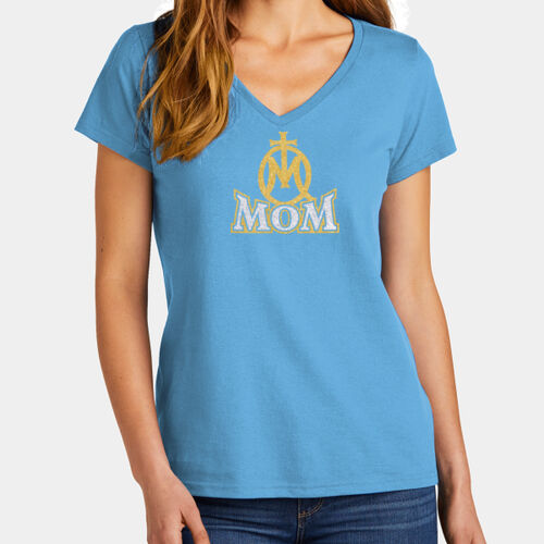 Glitter MIQ Mom Ladies T-shirt Thumbnail