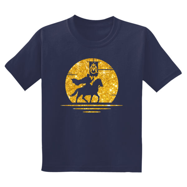 GLITTER Sunset Knight Youth Tshirt Thumbnail