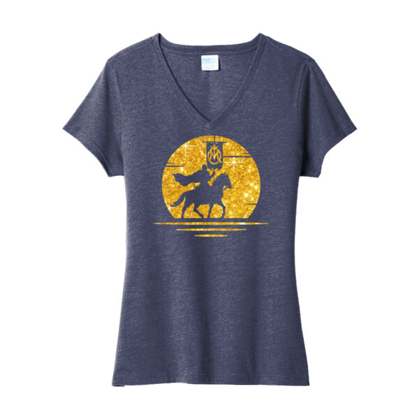 GLITTER Sunset Knight Ladies Tshirt Thumbnail