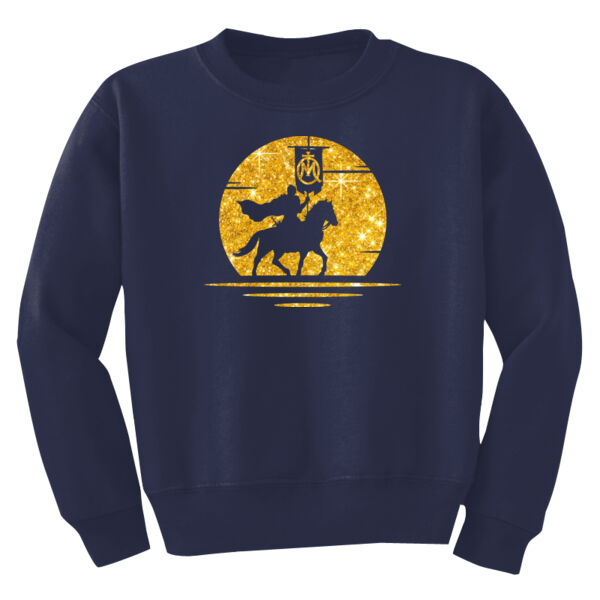 GLITTER Sunset Knight Youth Fleece Thumbnail
