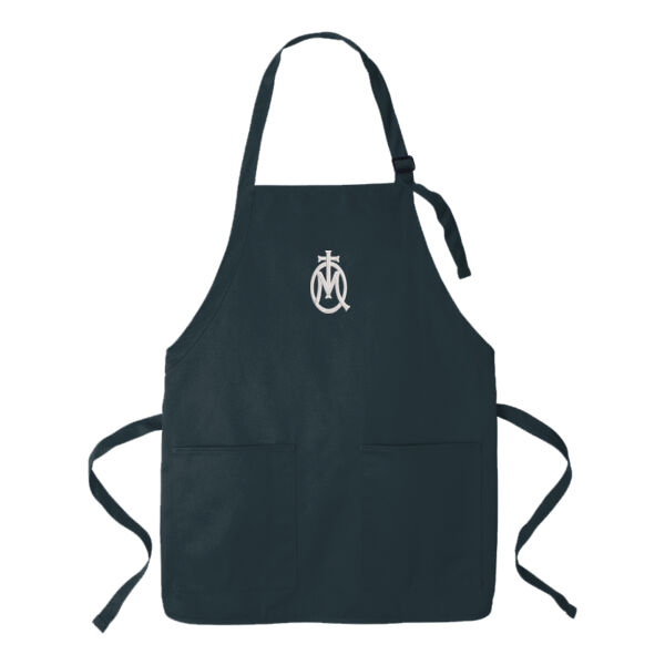 MIQ  - Medium Length Two Pocket Bib Apron Thumbnail